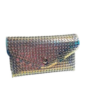 Boutique Gold Studded Translucent Adjustable Belt